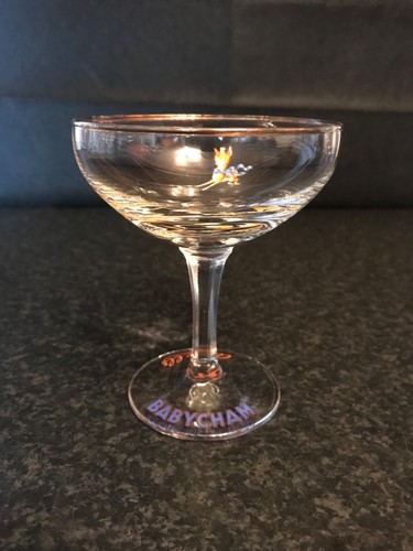 Rare babycham glass - rare,