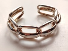 Links Of London Night Tone Garden Dusk Sterling Silver Cuff Bangle