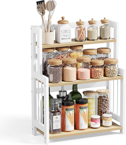 Spice rack tier countertop - spice, 3-tier
