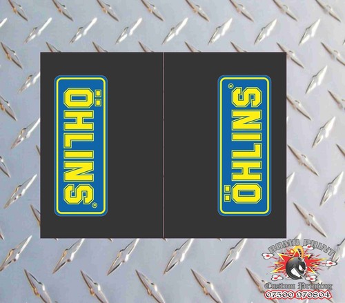 Ohlins upper fork - fork, graphics