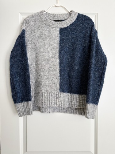 Line dot wool blend - line,