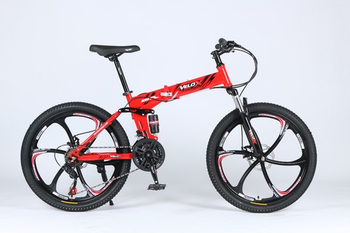 Folding mountain bike shard - bike,
