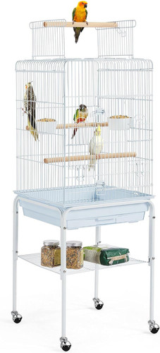 Open top parrot cage x - top,