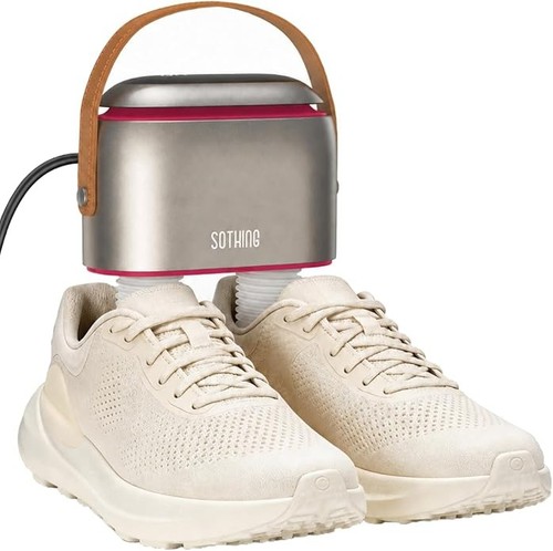 Portable shoe dryer with - with, ozone