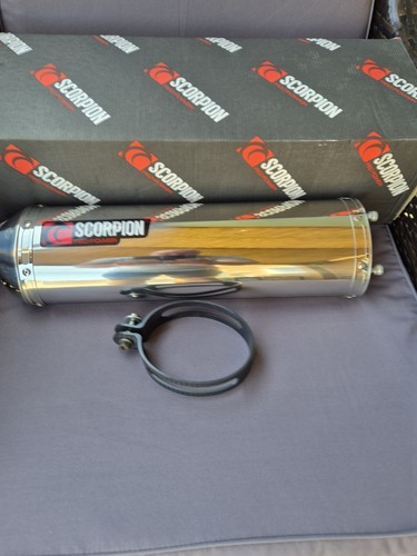 Scorpion factory round exhaust - factory,