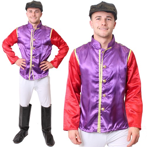 Mens jockey costume - costume, horse