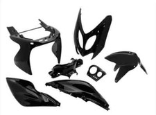 SET 7 PIECES FAIRINGS BLACK