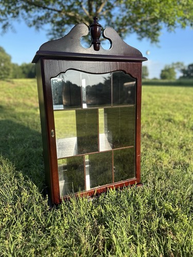 Vintage wall mounted wood - wall,
