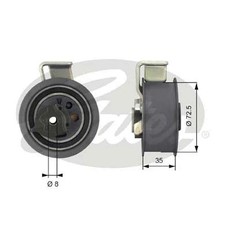 TENSIONER PULLEY TIMING BELT FITS: VW SHARAN 1.9 TDI/1.9 TDI 4MOTION.VW LUPO