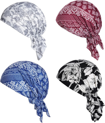 4pcs pre tied - 4pcs, head