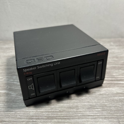 Qed speaker switching unit - qed,