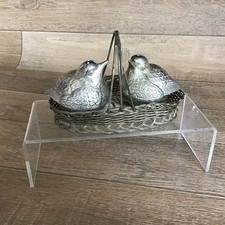 Vintage Silver Plated 2x Baby