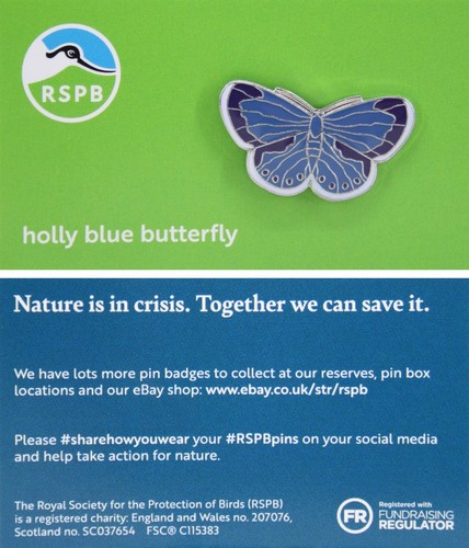 Rspb pin badge niic - pin,