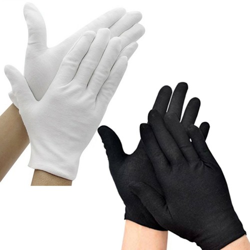 Cotton moisturising gloves - gloves, for