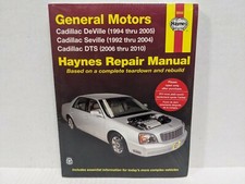 CADILLAC SHOP REPAIR MANUAL HAYNES BOOK CHILTON DEVILLE DTS SEVILLE STS NIP
