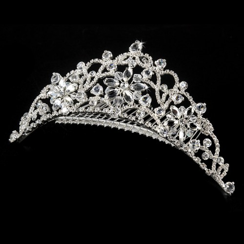 Silver swarovski crystal - silver,
