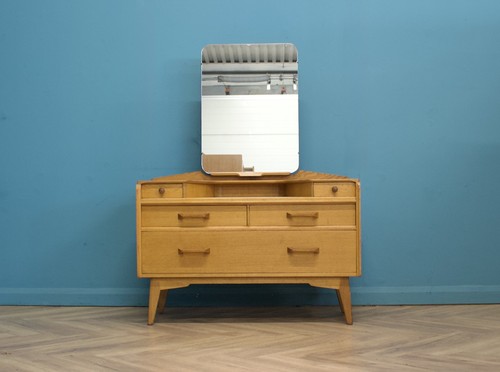 Mid century oak dressing chest - century,