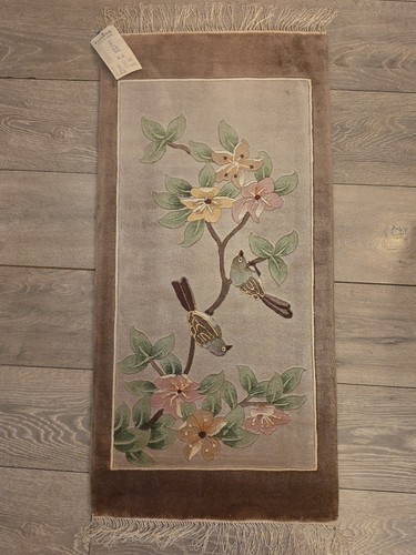 Chinese art deco rug 95x45cm - a,