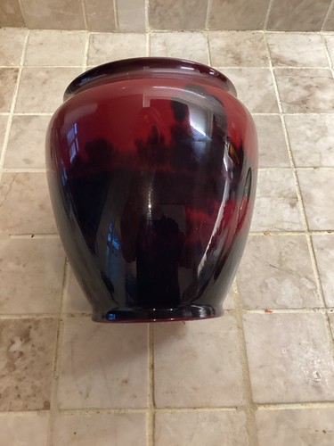 Royal doulton flambe - flambe, vase