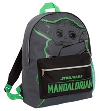 The Mandalorian Backpack Grogu Baby Yoda The Child School Bag Travel Sports Bag