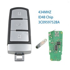 3 Button Car Key Fob