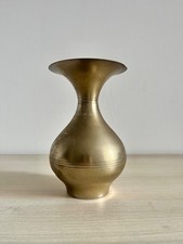 Antique Brass Vase Signed DOVO
