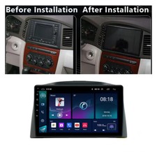 10.1" Android 12 Stereo Radio GPS Nav Wifi FM For Jeep Grand Cherokee 2004-2007