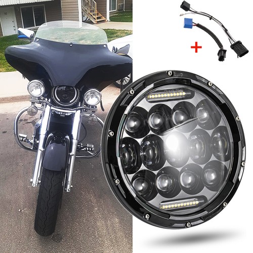 Led round headlight drl - led,
