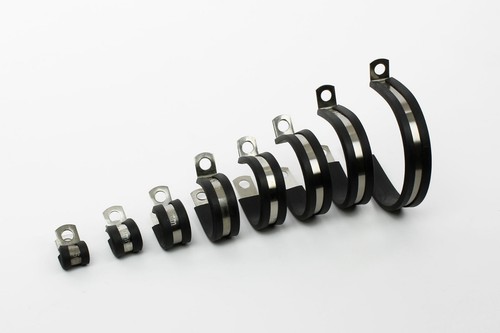 Clips pipe clamps - pipe, stainless