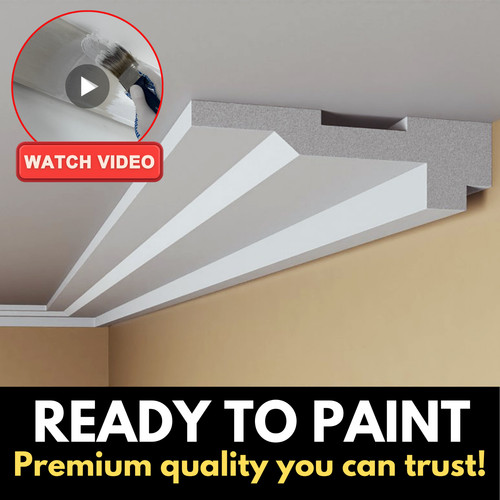 Coving cornice flat - coving,