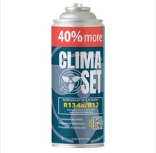 ClimaSet Air conditioning Refill, R134a/R12 refrigerant Kit, AC Gas 1x235 g