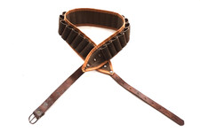 VINTAGE LEATHER CARTRIDGE BELT