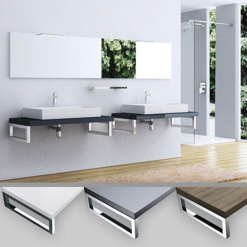 Bathroom basin shelf - shelf, wall