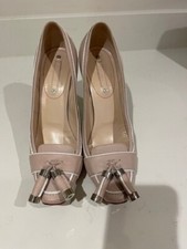 Celine leather shoes in pink