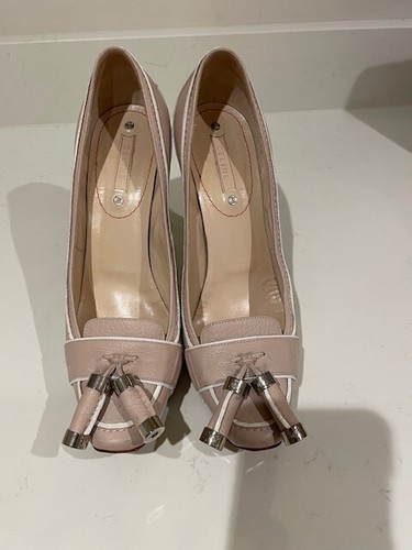Celine leather shoes pink - leather,