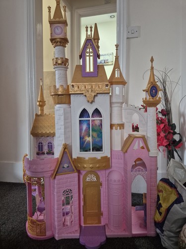 Princess castle with fireworks - princess,