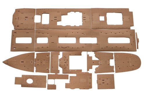 Titanic 144 ship wooden deck - wooden,