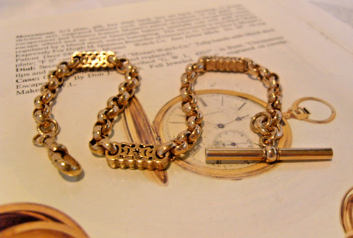 Pocket watch chain antique - pocket,