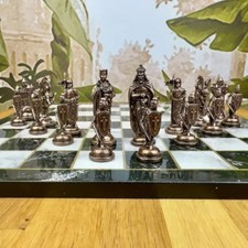 Chess Set w Board Handmade