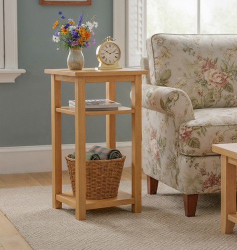 Wooden plant table small - wooden,