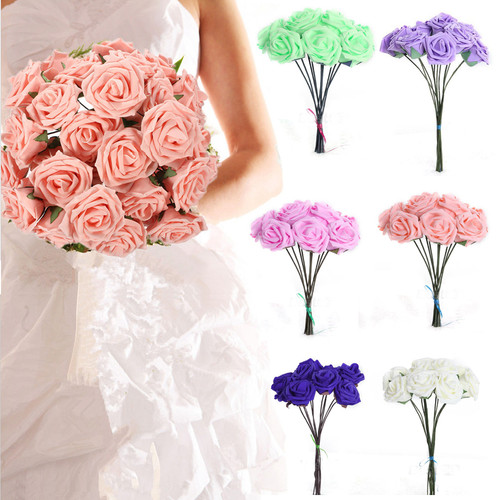 200 artificial foam roses - artificial,