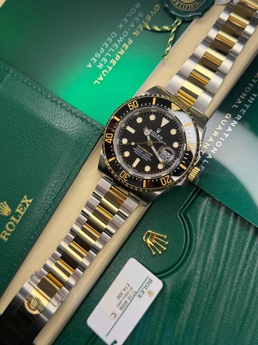 Rolex sea dweller metal - rolex, bi-metal