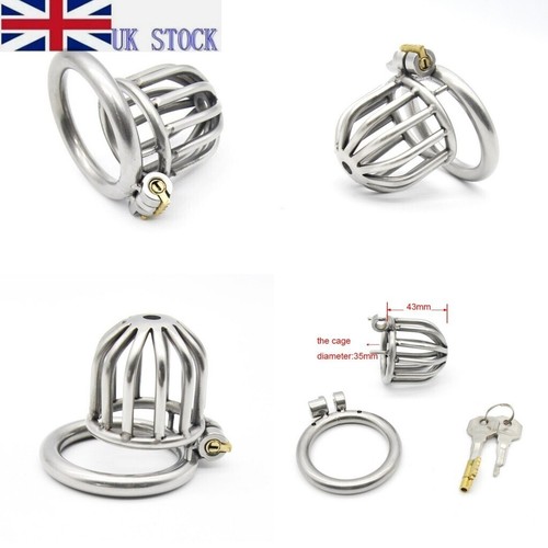 Metal chastity cage device - metal,