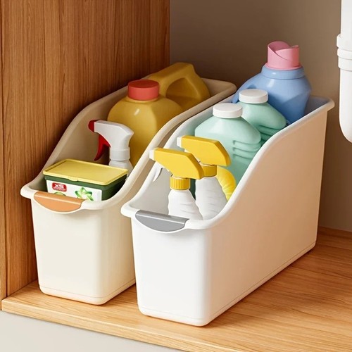 Curved plastic storage - curved, bins