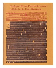 ASSOCIATION OF LITTLE PRESSES (OXFORD) Catalogue of little press books in print