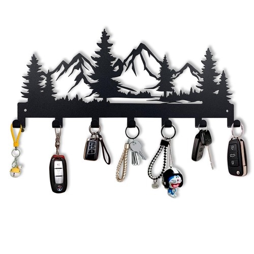 Metal key holder wall - metal, holder,