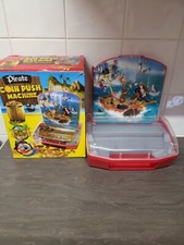 Pirate Coin Push Machine Penny Pusher 1p Arcade Fairground Game Kids Toy B&M