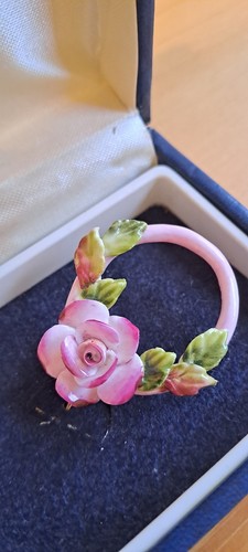 Coalport fine bone china rose - bone,