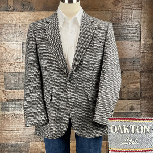 Vintage wool tweed - wool, sport