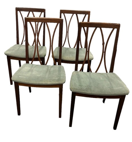 Plan vintage dining chairs - g,